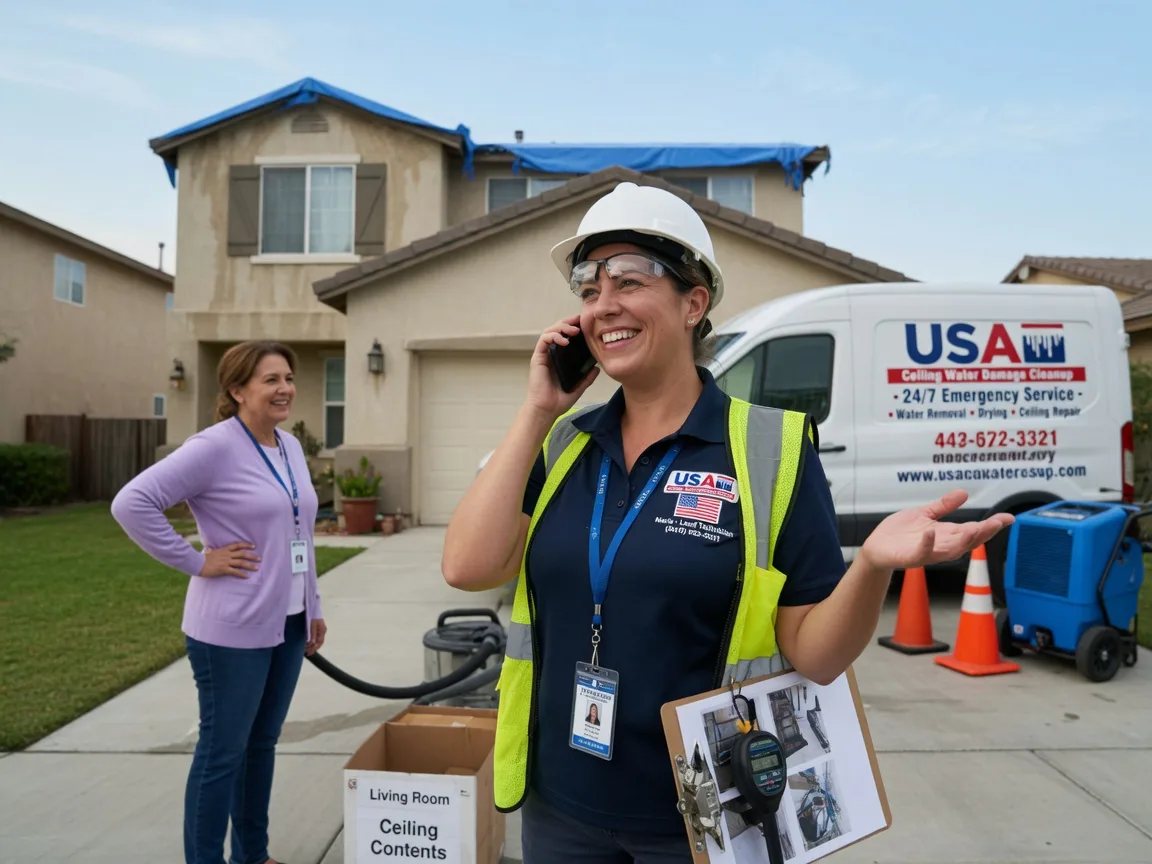 Ceiling Water Damage Restoration Liverpool, IL FAQs